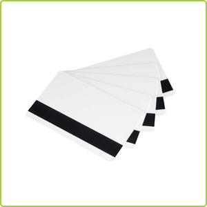 Plastic transparent business pvc card blank in sale